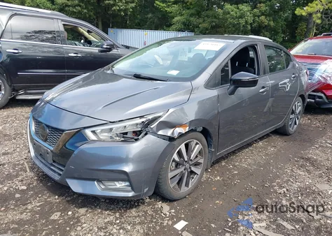 2021 Nissan Versa Sr Xtronic Cvt from USA, damaged, VIN 3N1CN8FV6ML808039